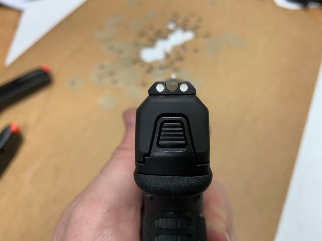 Mossberg MC2sc sight picture