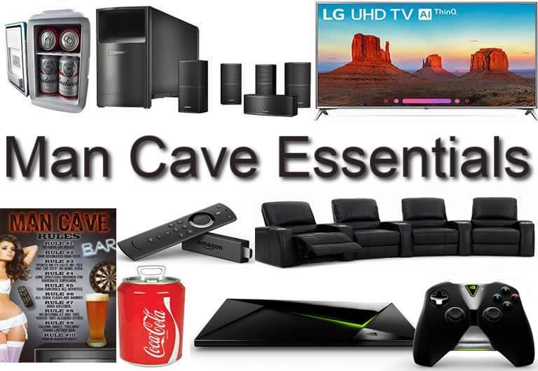 man cave essentials