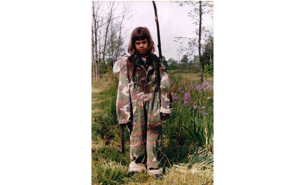 Natalie Krebs, turkey hunting at 8 years old.