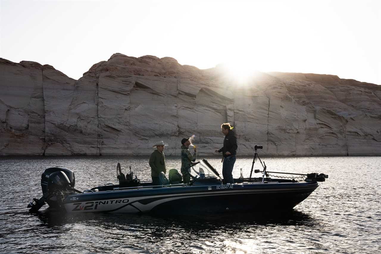 Spearfishing Lake Powell.