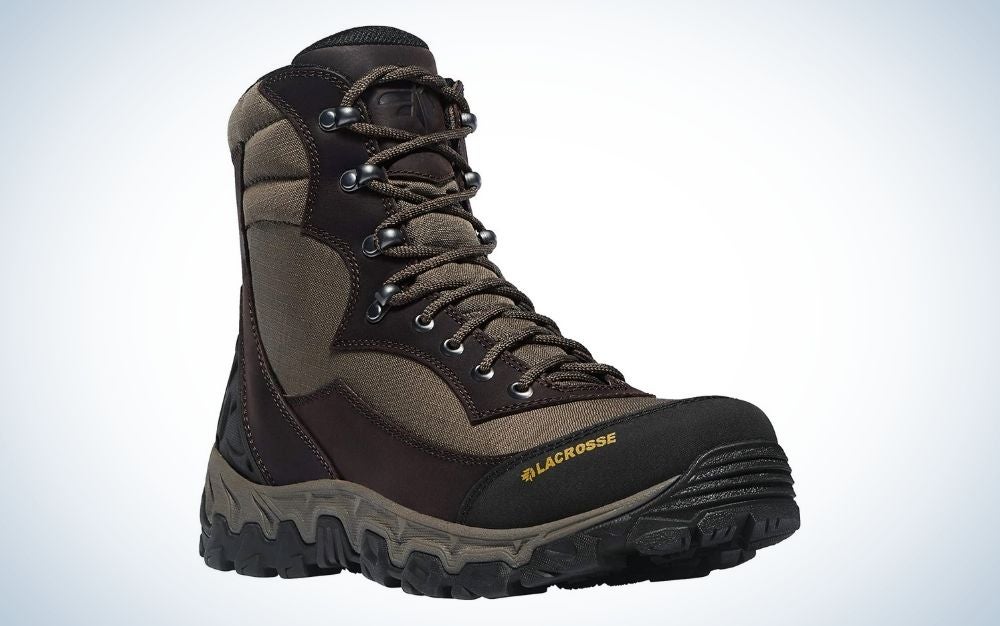 A tough boot built for varied terrain.