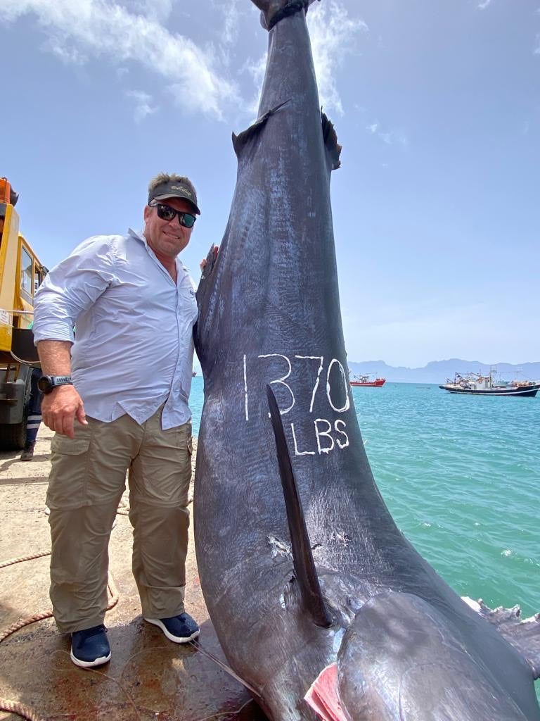 South African Crew Catches Second Biggest Atlantic Blue Marlin Ever