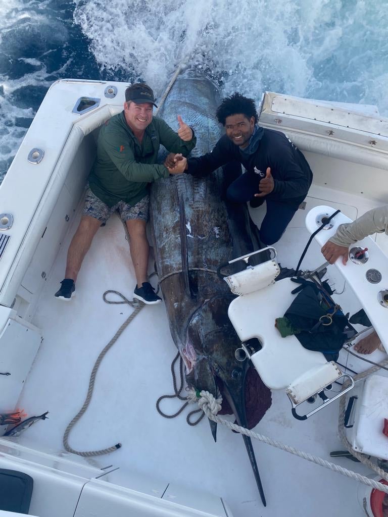 South African Crew Catches Second Biggest Atlantic Blue Marlin Ever