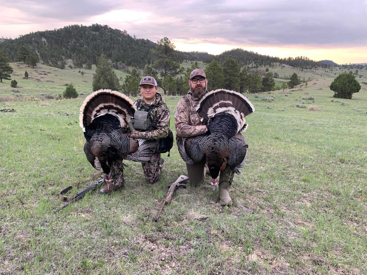 The author and Ethan Powell with a double on Merriam's.