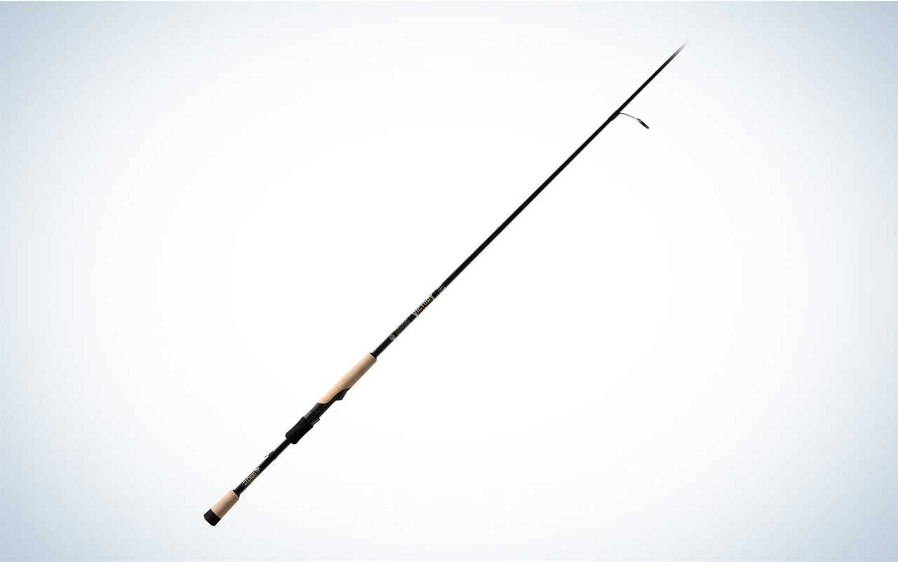 The St. Croix Victory spinning rod is the best overall for bass.