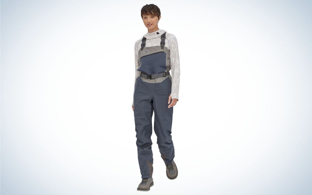 Patagonia Women’s Swiftcurrent Waders is the best for cold weather.