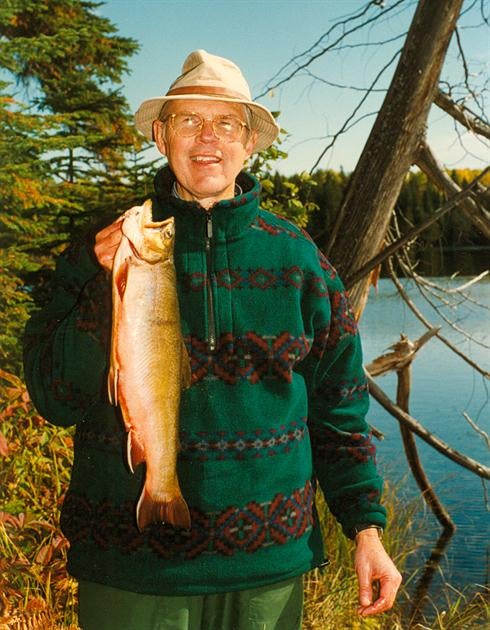 The world record aurora trout.