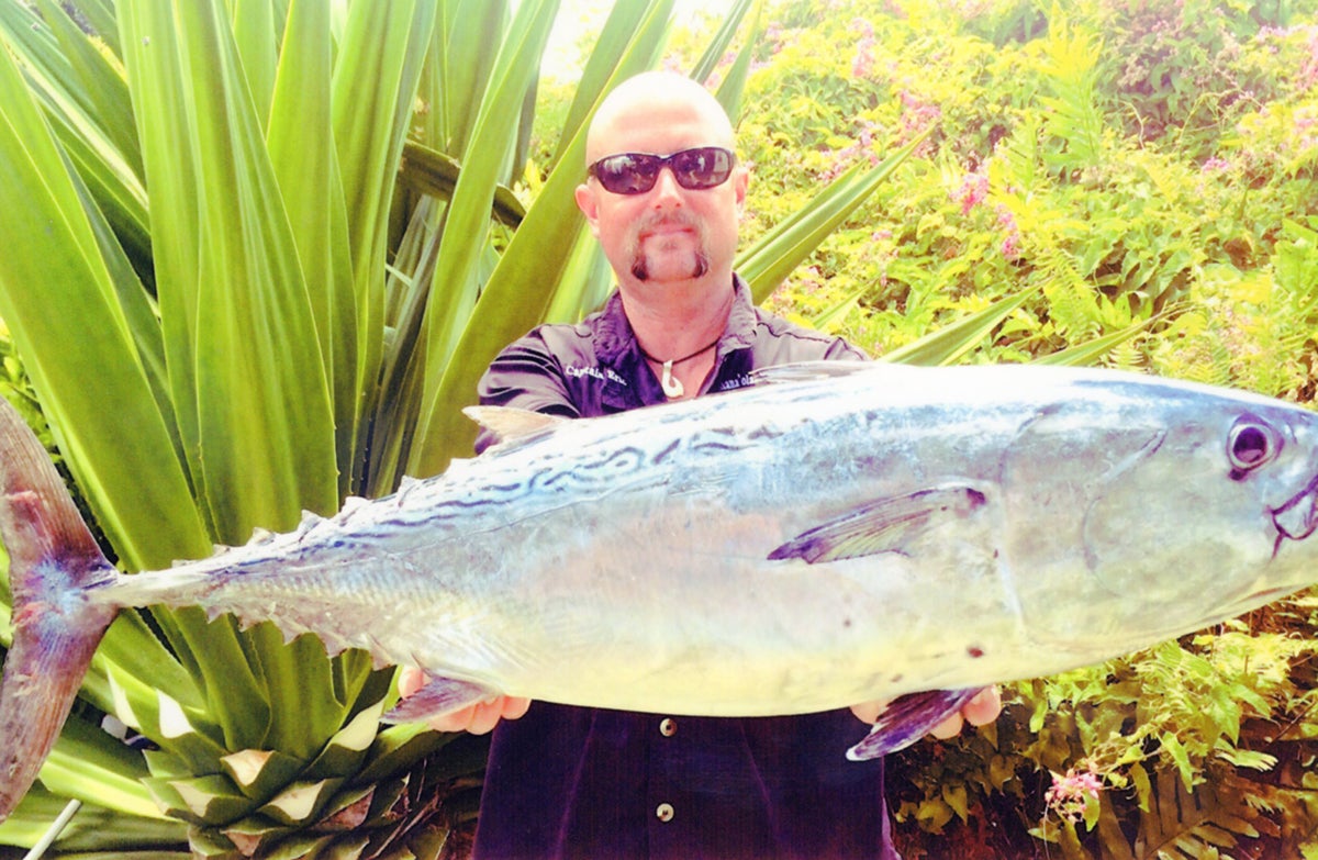 The all-tackle world record kawakawa.