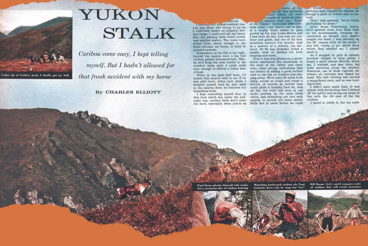 magazine pages showing original story photos