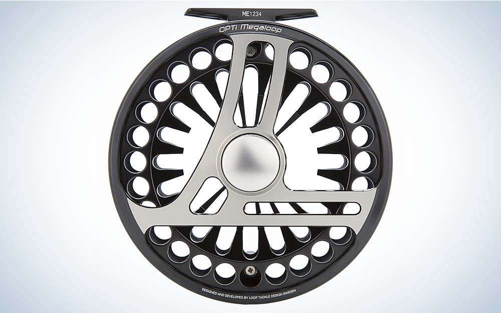 black loop opti strike fly reel