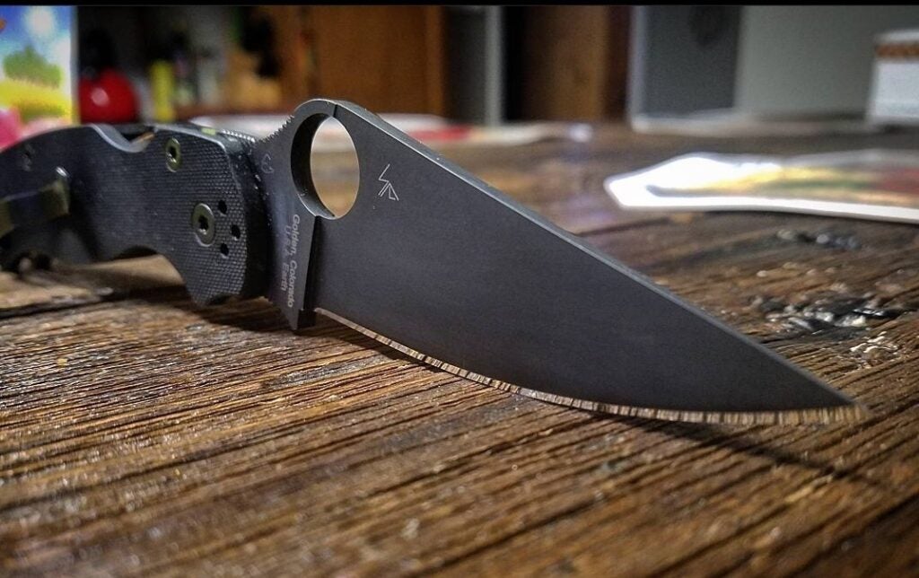 Spyderco Paramilitary 2 is the best pocket knife.