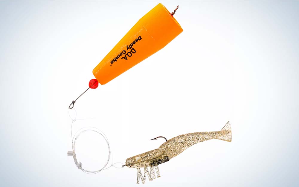 An orange best saltwater lure