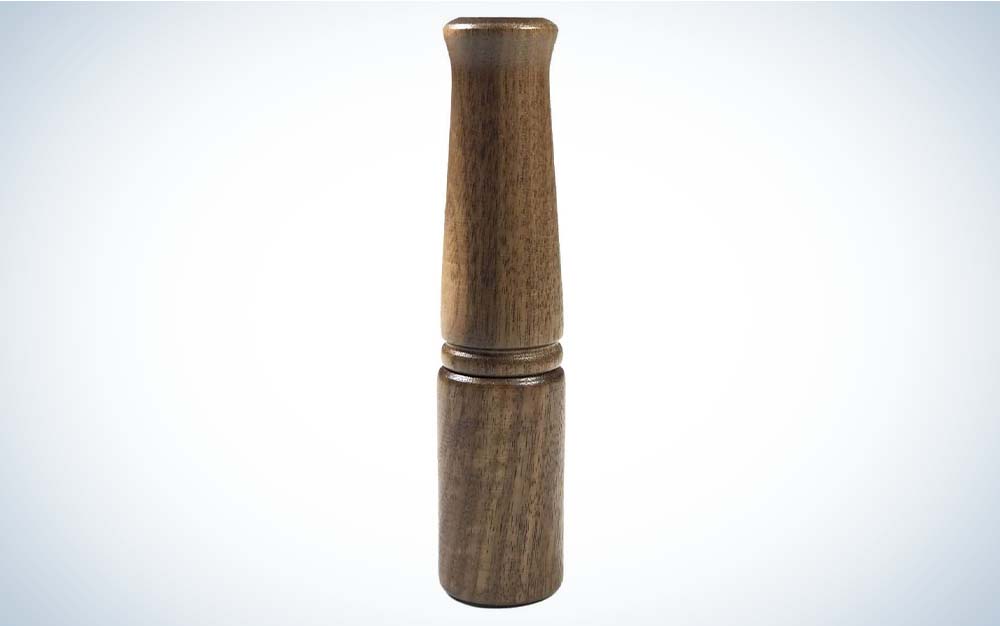 A wooden best turkey call