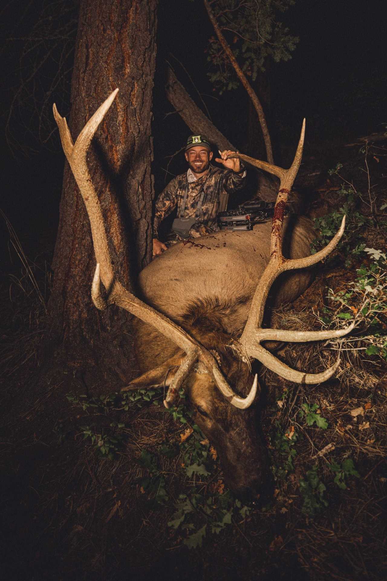 Watch: Bowhunter Arrows Bull that Rolls Downhill and Almost Crushes His Cameraman