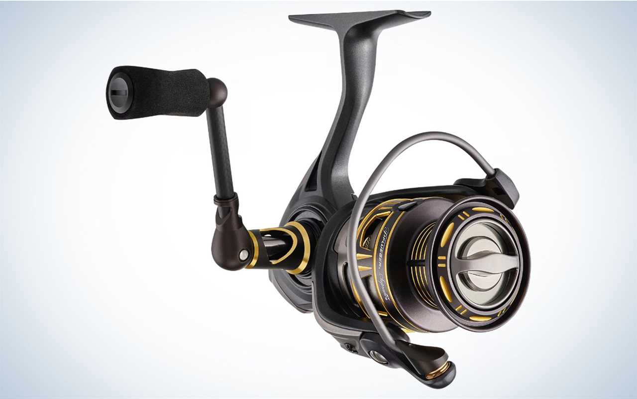 The Pflueger Supreme XT 25 is the most ergonomic reel.