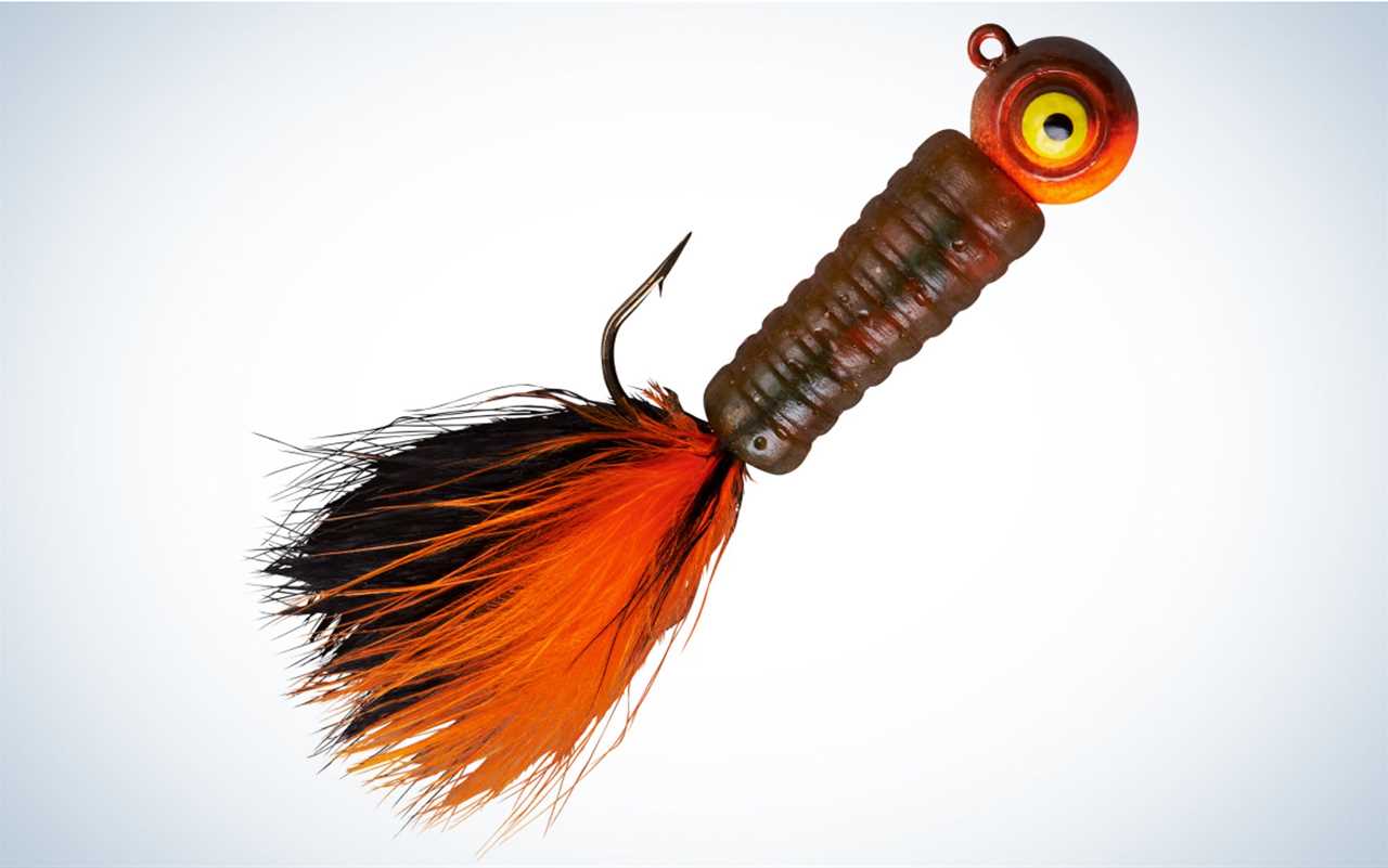 The Lindy Fuzz-E Grub is one of the best trout fishing baits.