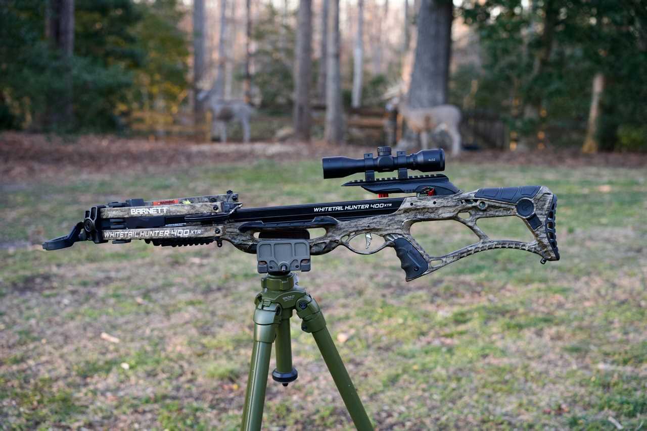 Barnett Whitetail Hunter on a tripod