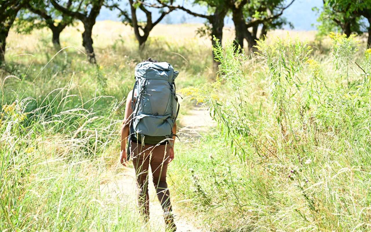 After Rebecca finally adjusted the Deuter Aircontact Core to her frame, she found that the pack would pull sideways at the slightest weight differential in the two side mesh pockets.