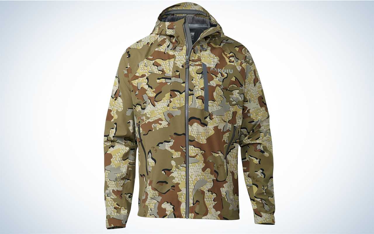 The Kuiu Yukon is the best rain jacket for duck hunting.