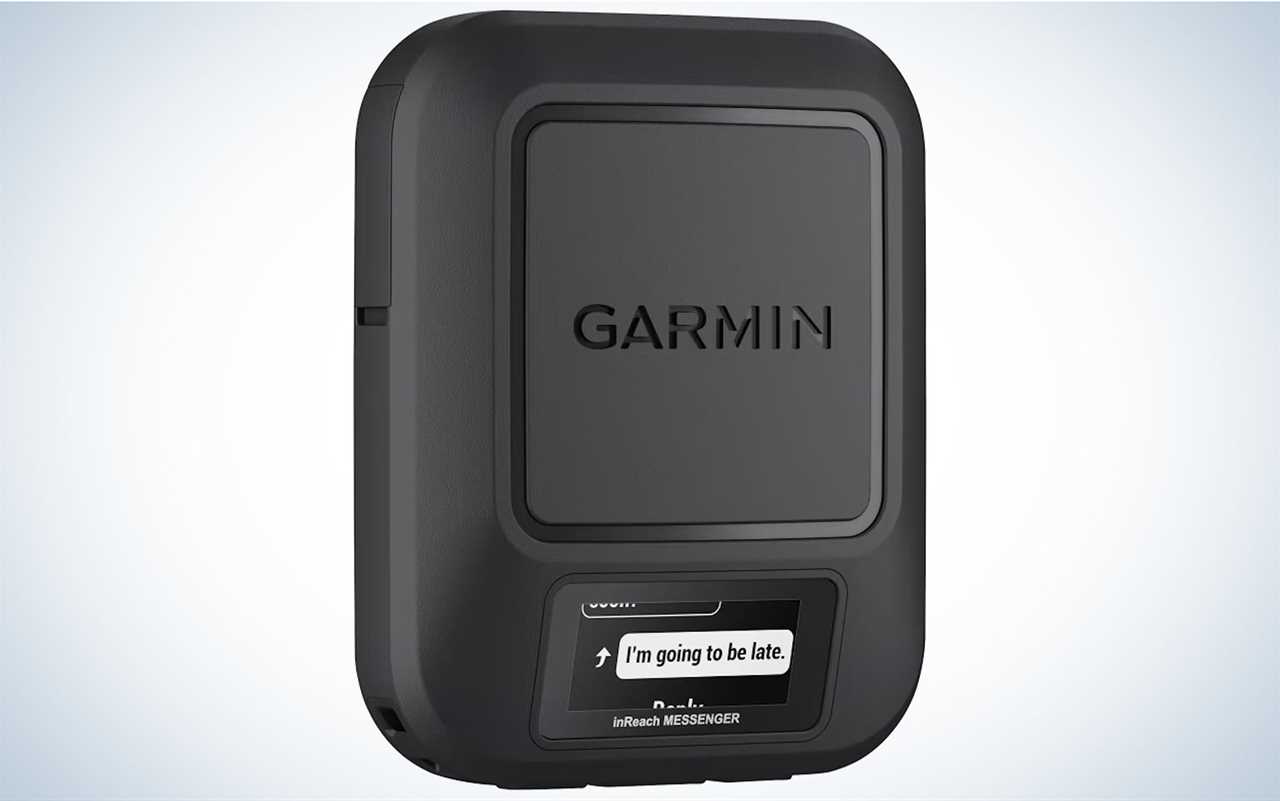 The Garmin Messenger is one of the best satellite messagers.