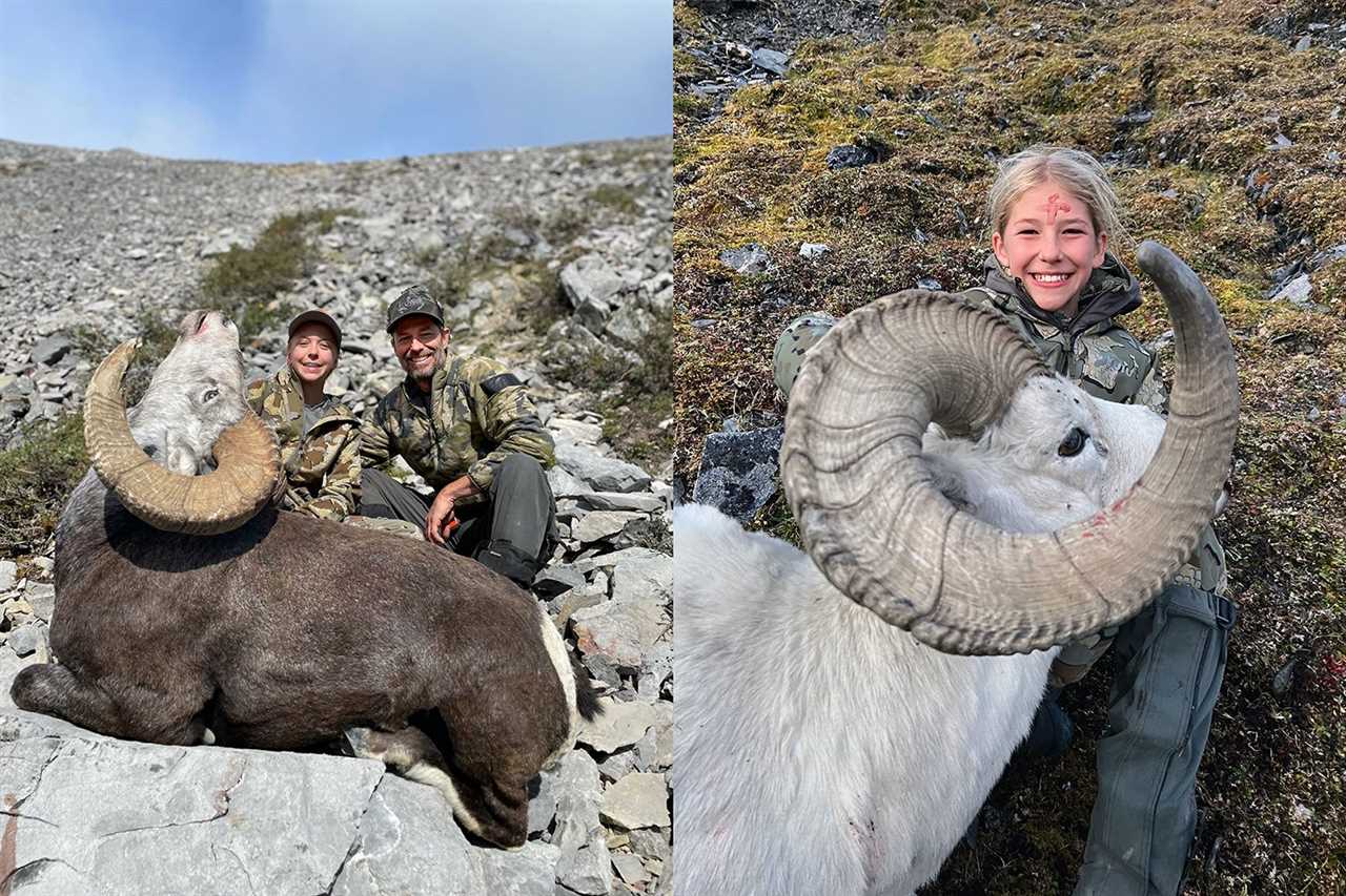 Young sheep hunters