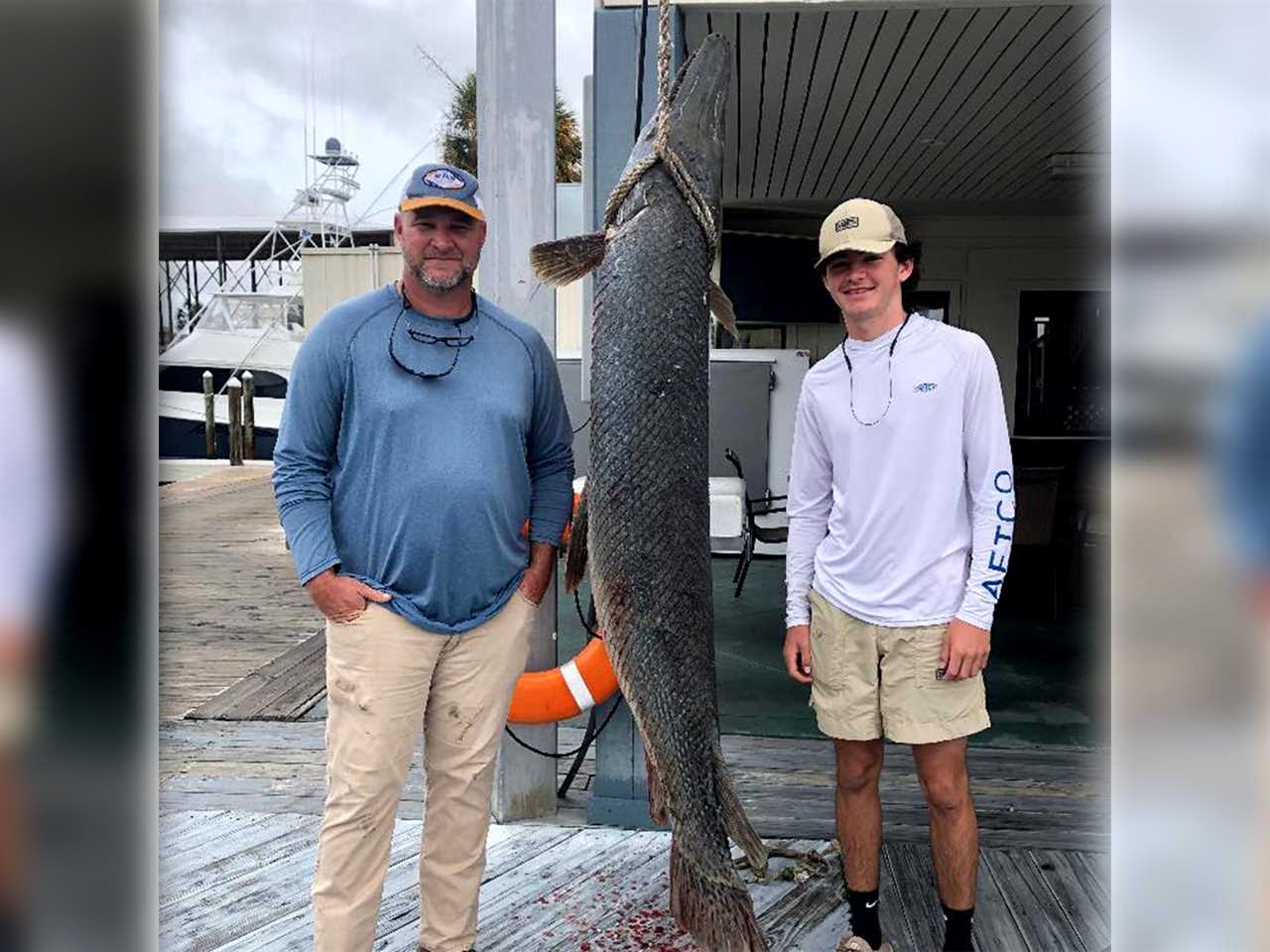 giant gator gar alabama record