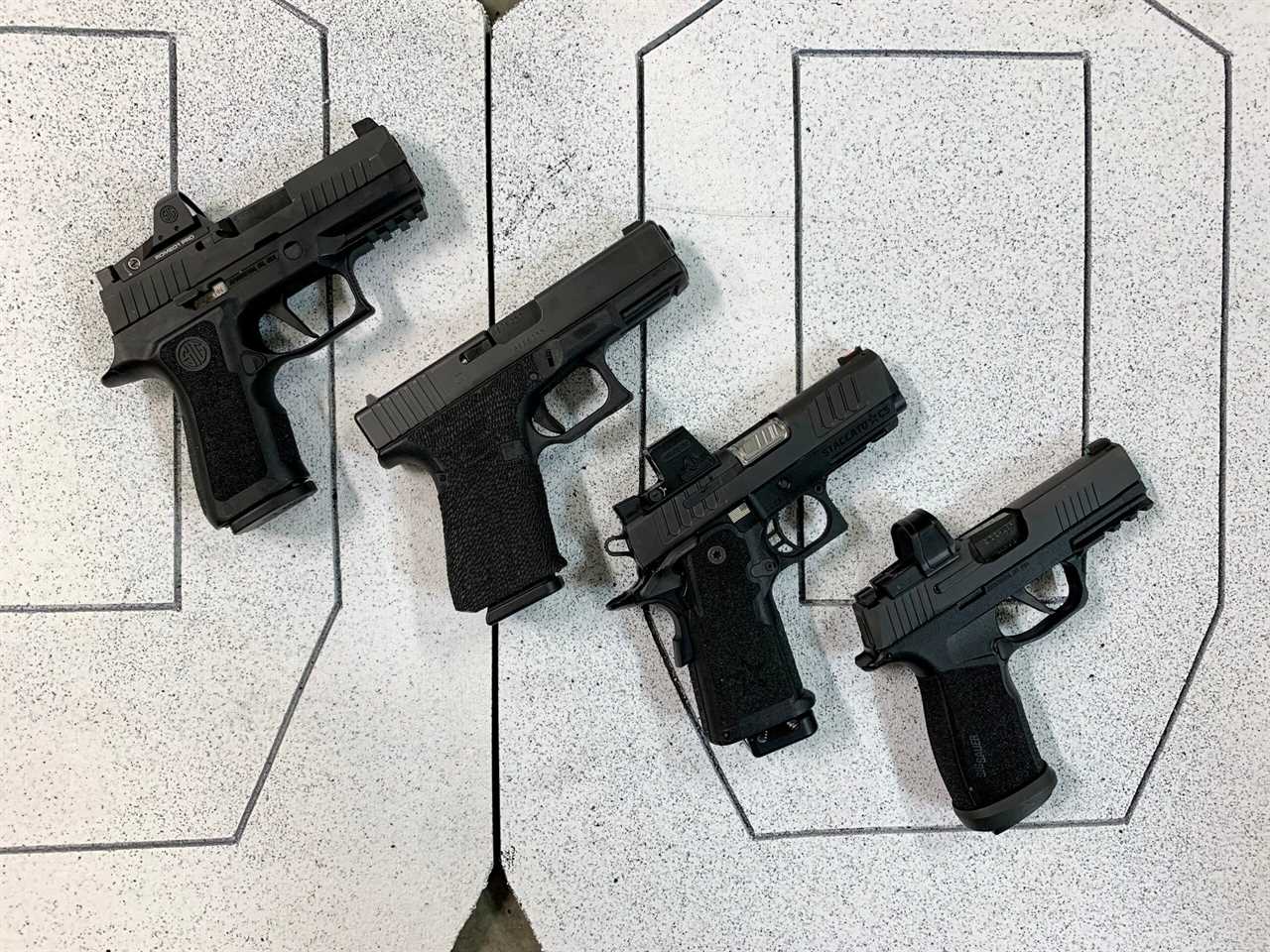 Compact 9mm pistols