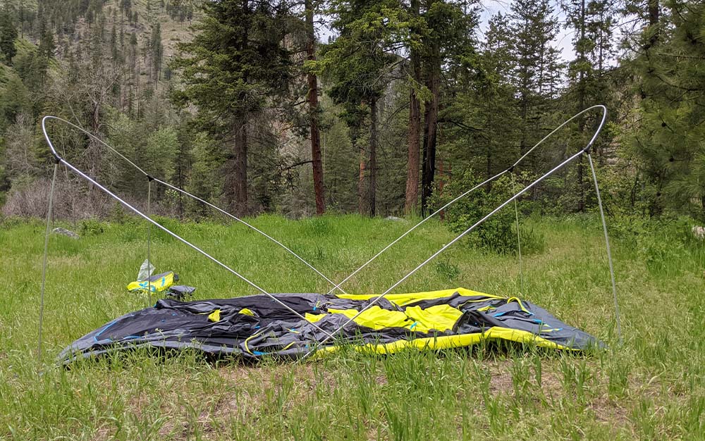 Nemo Tent Assembly