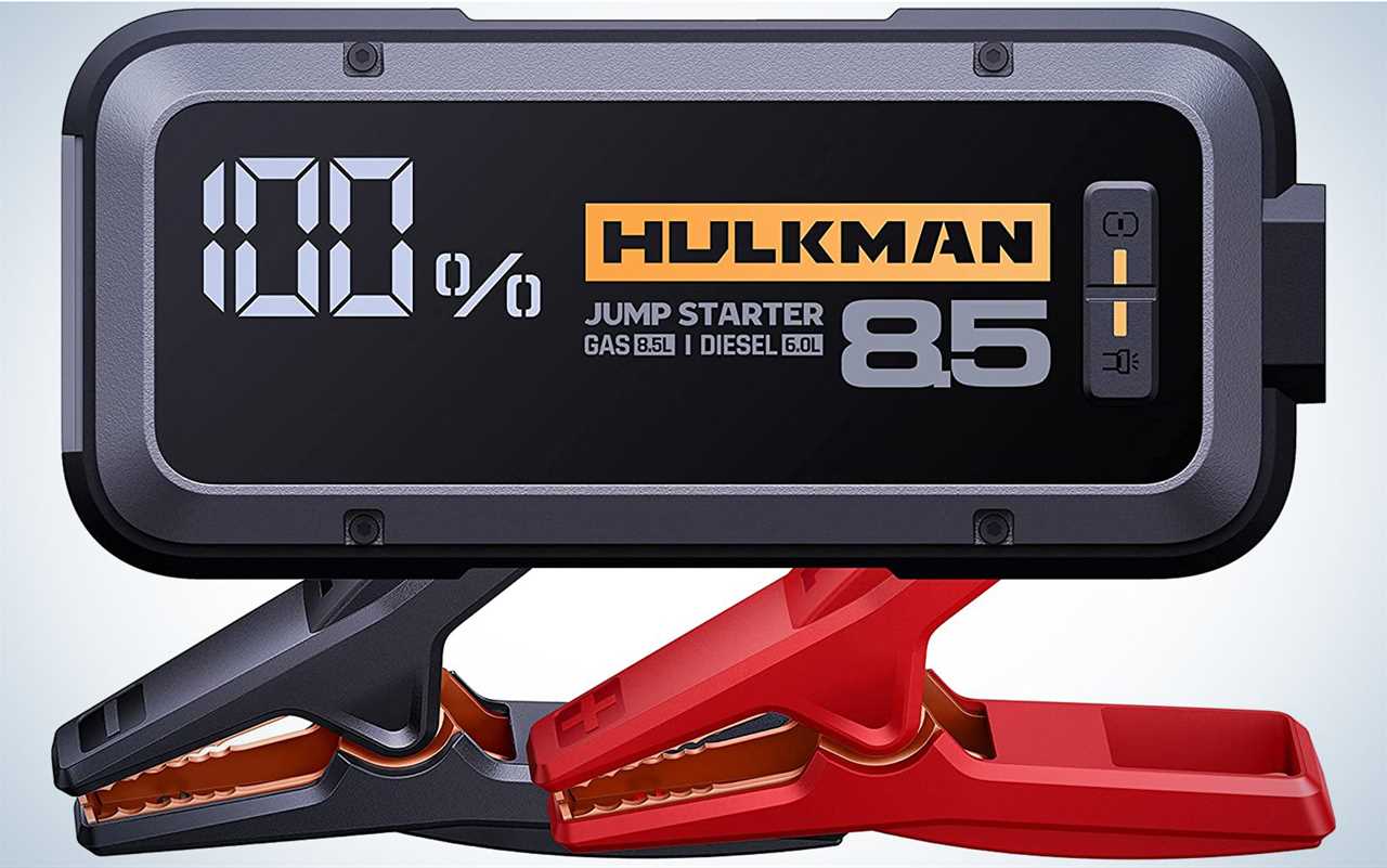 The Hulkman Alpha 85 2000A Jump Starter is best overall.