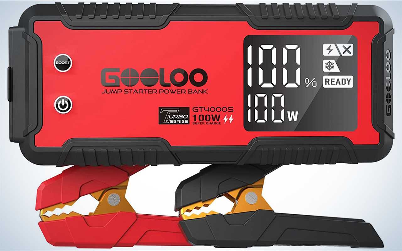 Gooloo GT4000S Jump Starter is best for diesel trucks.