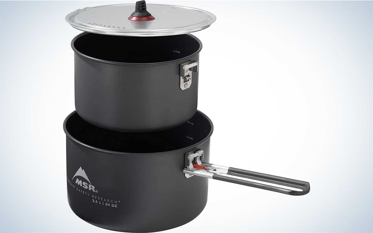 This set of MSR pots is a great gift for hikers.