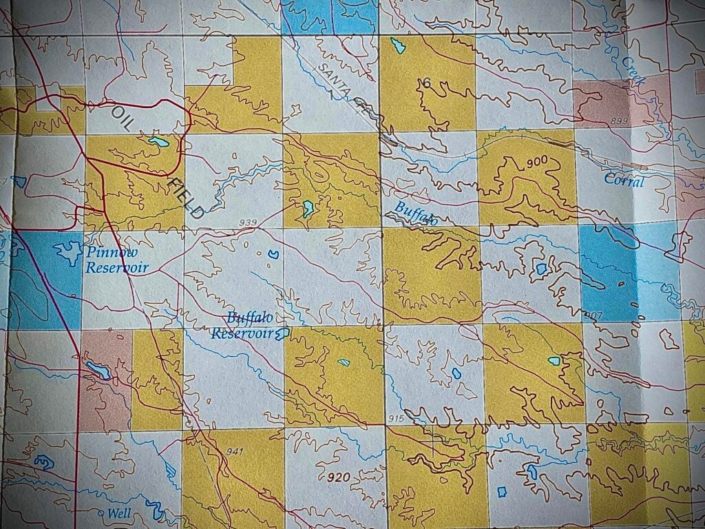 checkerboard public land