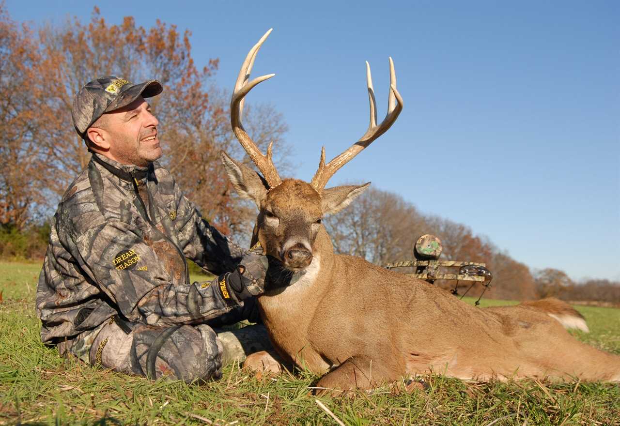 P.J. Reilly with a nice buck