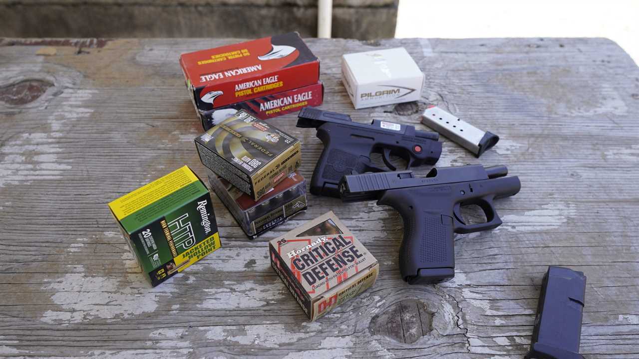 The best .380 ammo along with a Glock chambered in .380 ACP.