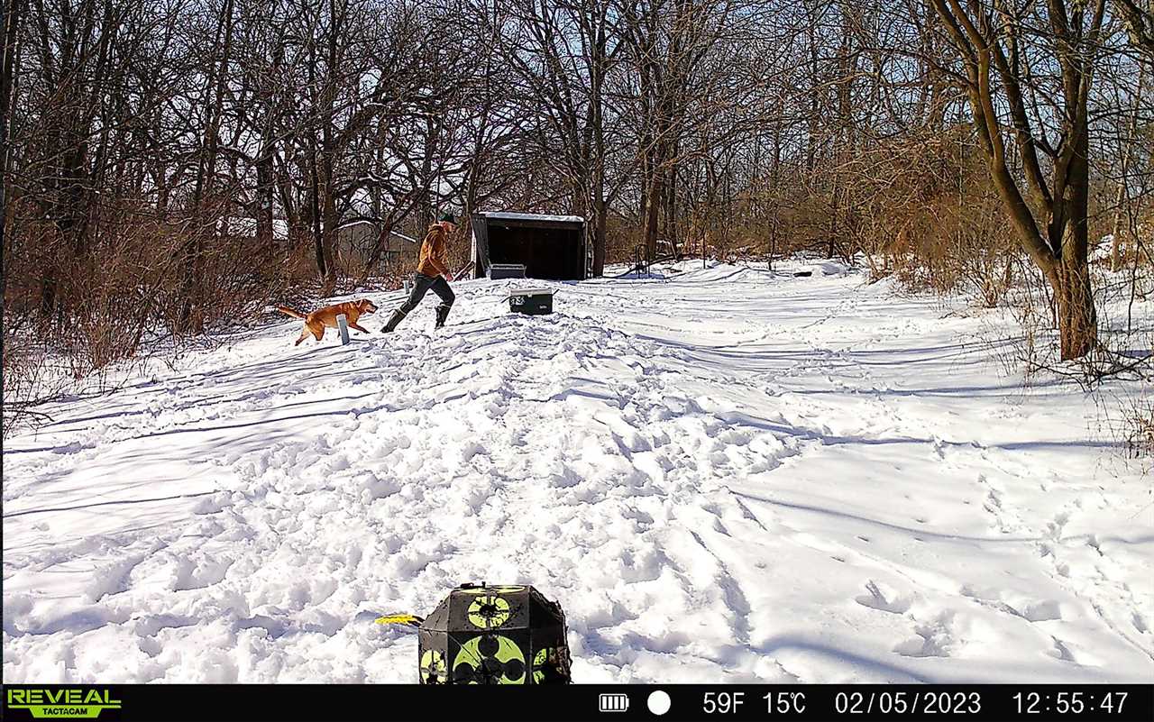 The Tactacam Reveal X-Pro passed the walkthrough test at 60 feet.