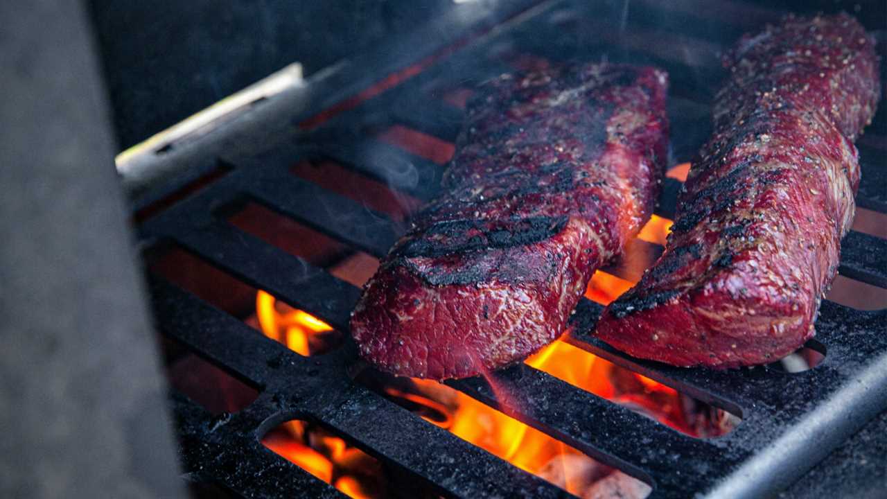 ultra-high-heat cooking venison