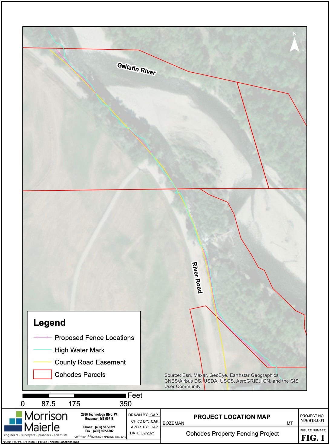 cohodes property fencing project map