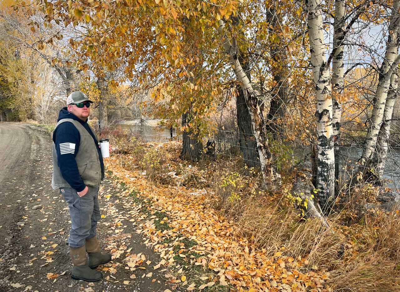 matt treinen visits gallatin river