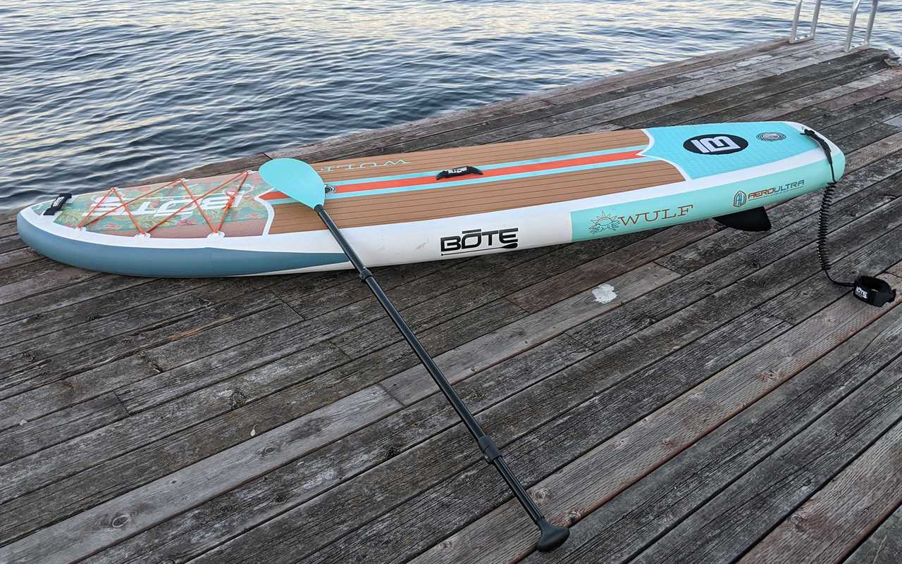 The Bote Wulf Aero is the complete package for inflatable paddle boards.