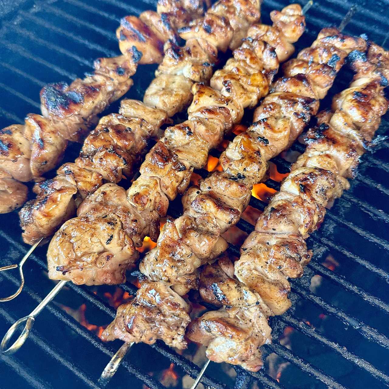 Grilled Huli Huli Chicken Skewers 