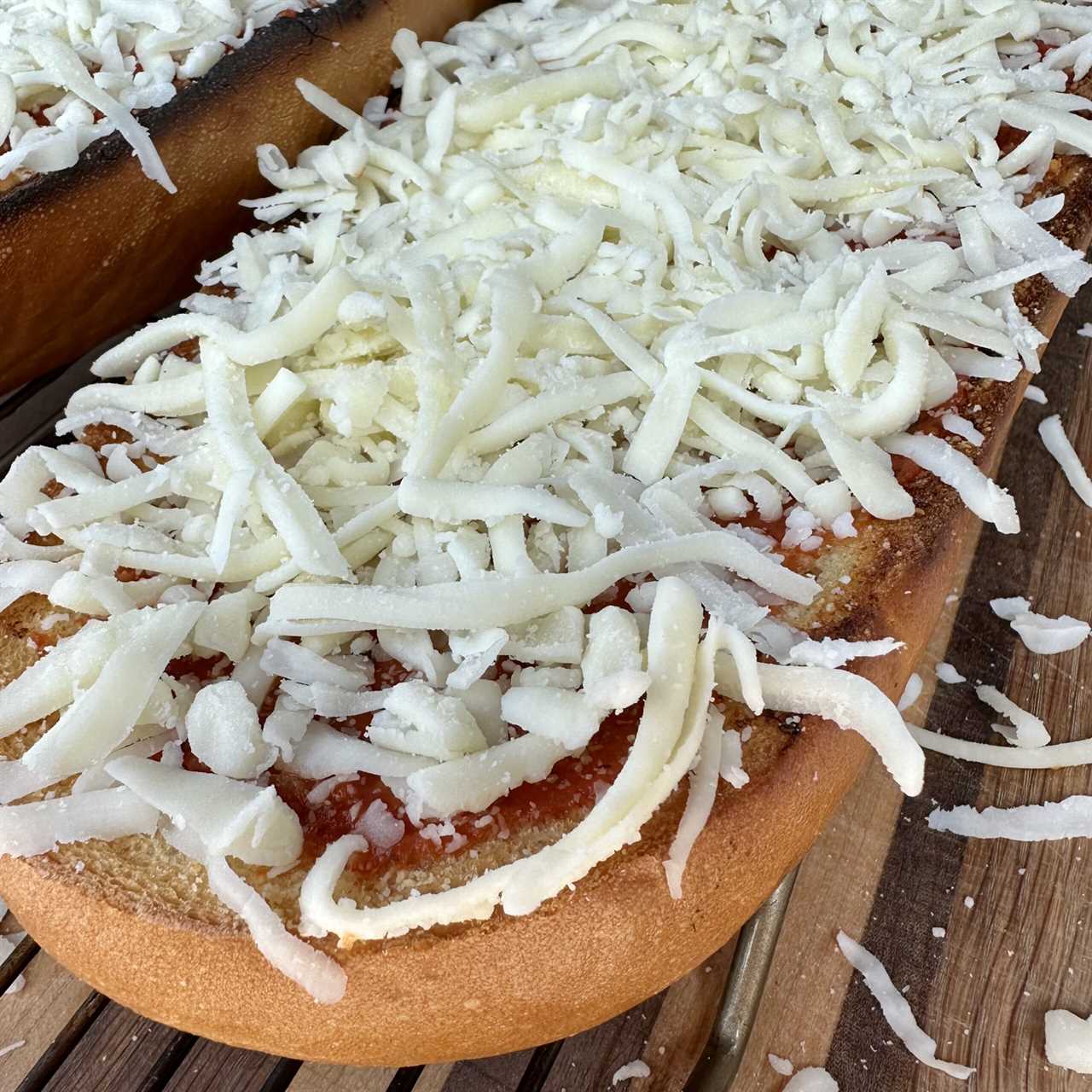 Loaded pizza bread