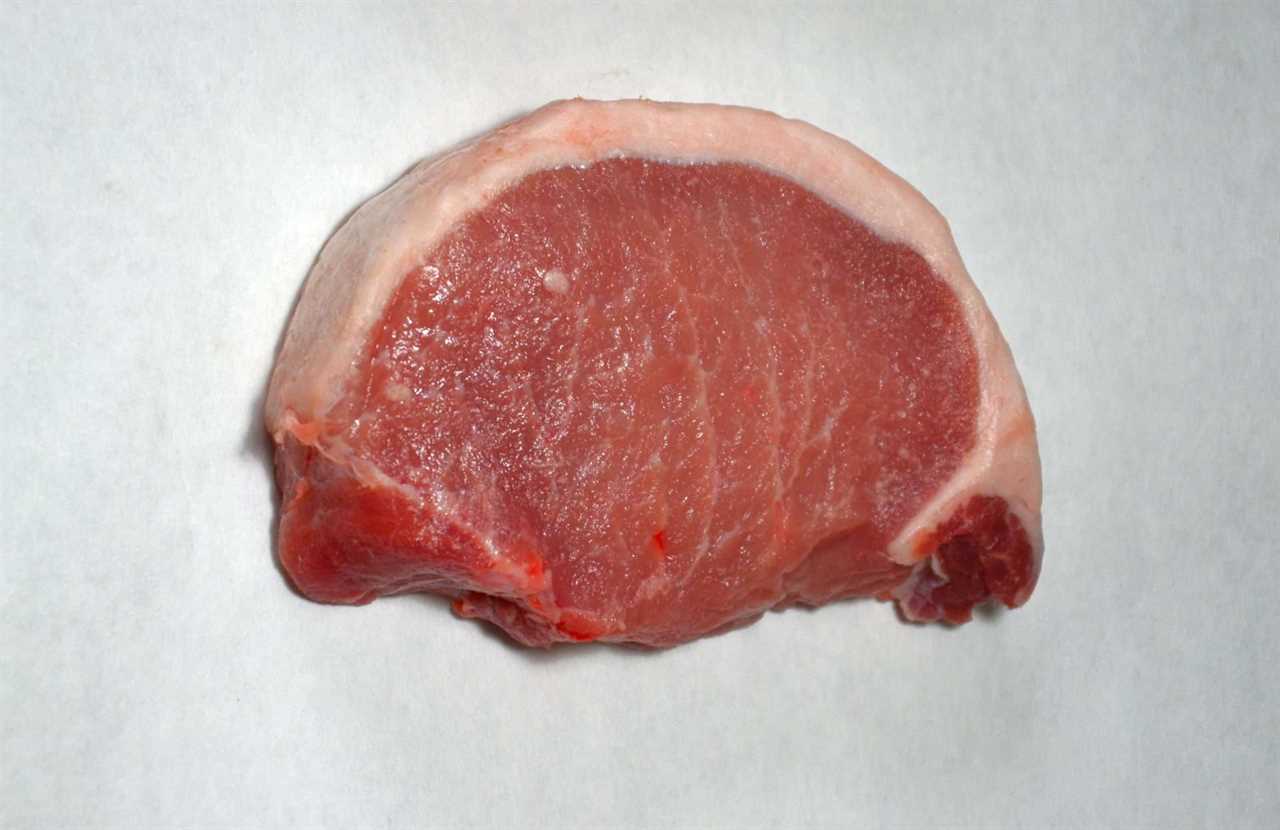 Boneless loin chop