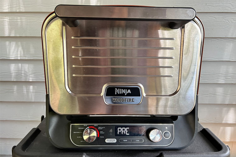 Ninja woodfire oven preheating