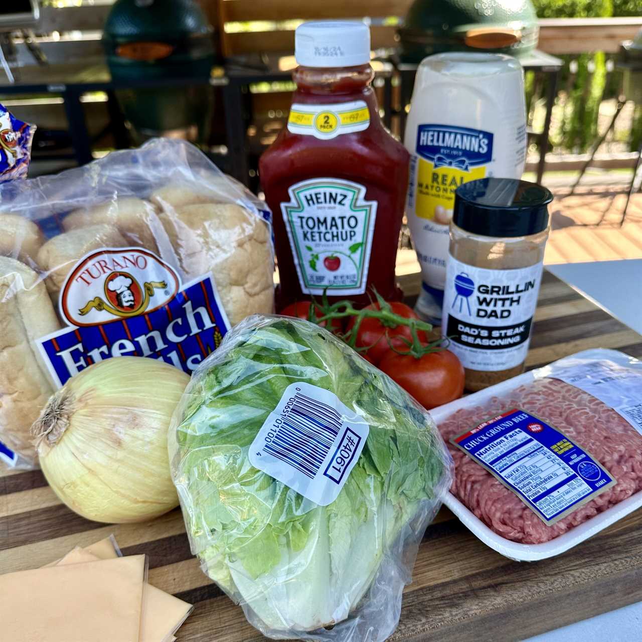 Chopped cheese sandwich ingredients