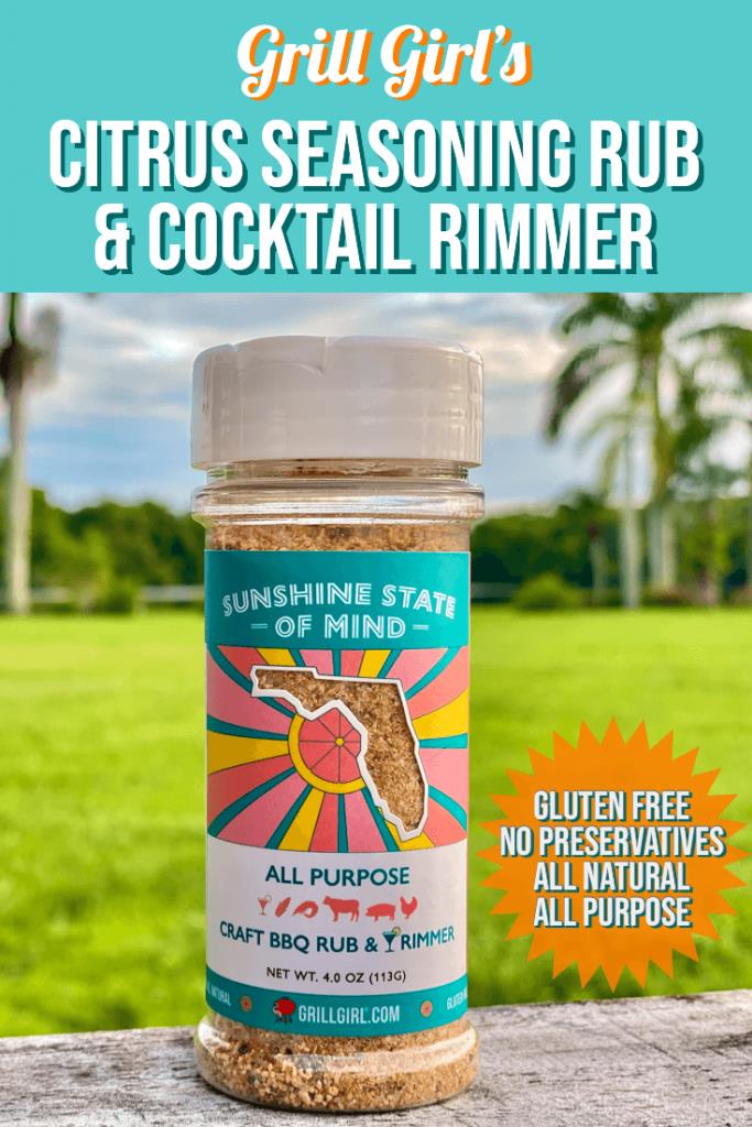 Sunshine State of Mind Craft BBQ Rub and Cocktail Rimmer