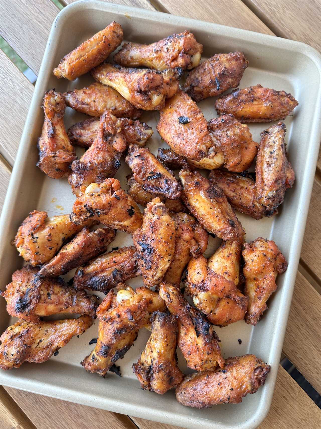 Perfectly grilled wings
