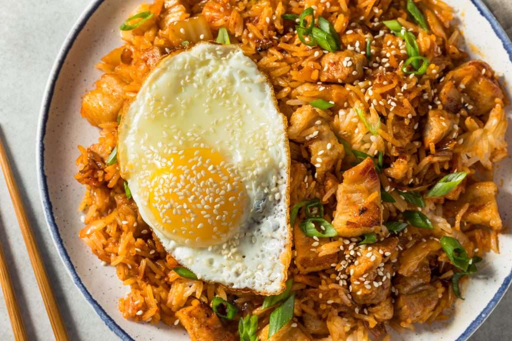 Pork Belly Kimchi Fried RIce