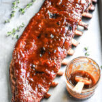 smoked pork ribs