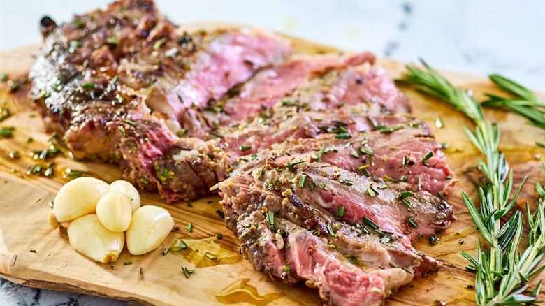 Mustard and Rosemary Grilled Ribeye