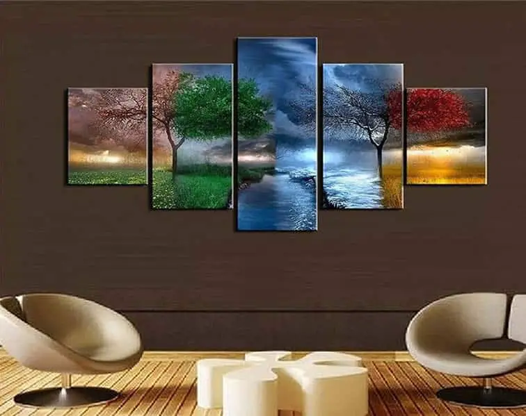 Seasonal wall art